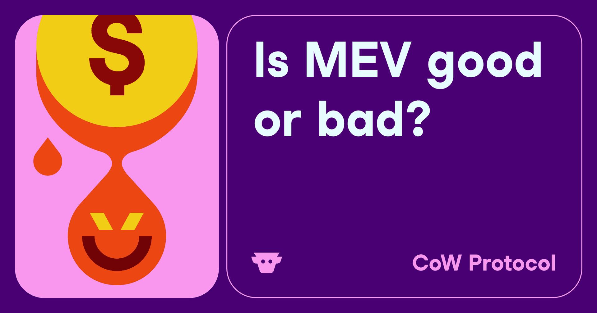Cover image for article: Is MEV good or bad?