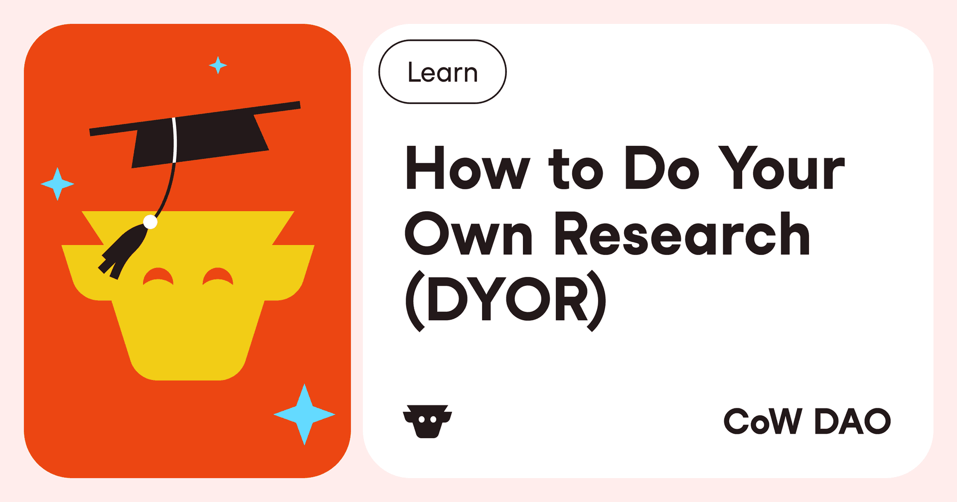 Cover image for article: How to DYOR